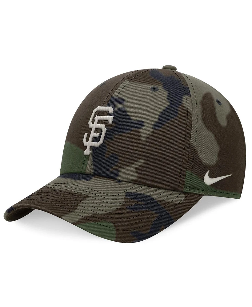 Nike Men's Camo San Francisco Giants Club Adjustable Hat
