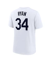Nike Men's Nolan Ryan White Houston Astros Cooperstown Collection Name Number Tri-Blend T-Shirt