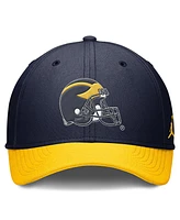 Nike Men's Navy Michigan Wolverines Rise Performance Flex Hat