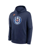 Nike Men's Navy Detroit Tigers Cooperstown Collection Logo Club Pullover Hoodie