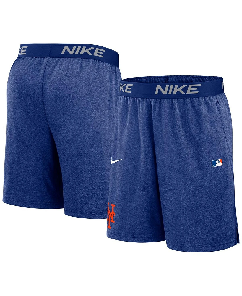 Nike Men's Royal New York Mets Authentic Collection Performance Knit Shorts