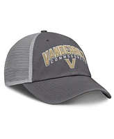 Fanatics Men's Charcoal Vanderbilt Commodores Ionic Trucker Adjustable Hat