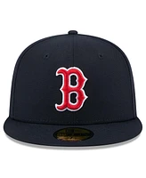New Era Men's Navy Boston Red Sox 2025 Jackie Robinson Day 59FIFTY Fitted Hat