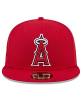 New Era Men's Red Los Angeles Angels 2025 Jackie Robinson Day 59FIFTY Fitted Hat