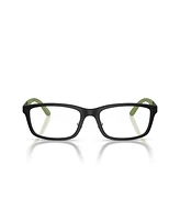 Emporio Armani Kids Men's Rectangle Eyeglasses, EK3009