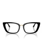Jimmy Choo Women's Cat Eye Eyeglasses, JC3034HB