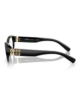 Miu Miu Women's Irregular Eyeglasses