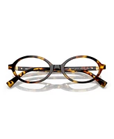 Miu Women's Narrow Eyeglasses, Mu 01XV