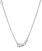 Diamond Heart Pendant Necklace (1 ct. t.w.) in 14k White Gold, 16" + 2" extender