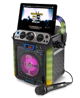 Singing Machine Groove Cube Hype Cdg Bluetooth Karaoke System