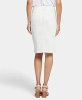Nydj Women's High Rise Waist Skirt