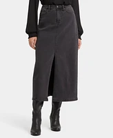 Nydj Women's High Rise Long Skirt