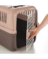 E-z Mobile Pet Carrier: S/M - Brown