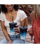 Straw Tumbler 22oz: Moon Beam