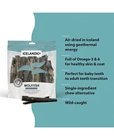 Stick Chews & Pieces: Wolffish Skin - Dog Treat 9oz