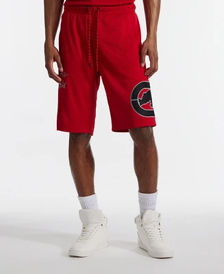 Ecko Unltd Men's Touch Base Birdseye Mesh Shorts