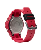G-Shock Men's Japanese Quartz Red Resin Watch, 50mm