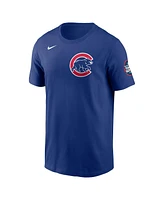Nike Men's Seiya Suzuki Royal Chicago Cubs 2025 Mlb World Tour: Tokyo Series Name Number T-Shirt