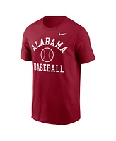 Nike Men's Crimson Alabama Tide Essential Baseball Arch T-Shirt