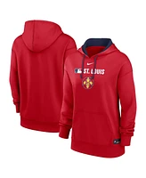 Nike Women's Red St. Louis Cardinals Authentic Collection City Connect Performance Pullover Hoodie