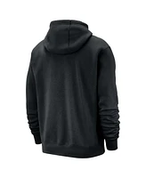 Nike Men's Black Philadelphia 76ers Courtside Club Pullover Hoodie
