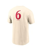 Nike Men's Josh Jung Natural Texas Rangers 2025 City Connect Fuse Name Number T-Shirt