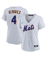 Nike Women's Francisco Alvarez White New York Mets Home Replica Jersey