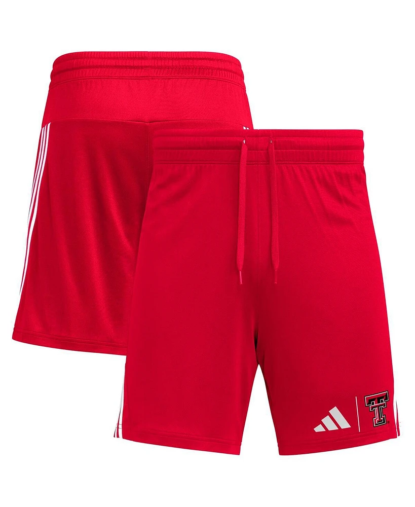 Adidas Men's Red Texas Tech Raiders Aeroready 7" Shorts