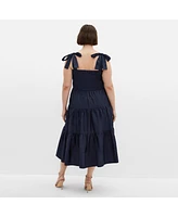City Chic Plus Haven Midi Dress