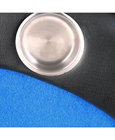 Folding Poker Table Top for 10 Players Tri-Fold Texas Holdem Blackjack Casino Game Tabletop