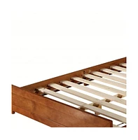 Manufactured Wood Bed Frame – Classic and Sturdy Construction