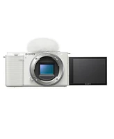 Sony Zv-E10 Mirrorless Camera, White Bundle with Corel Pc Software Suite, 32GB Sd Card, Shoulder Bag