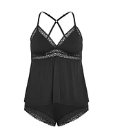 City Chic Plus Viva Short Cami Set