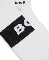 Boss by Hugo Boss Men's Ankle-Length Two-Pack Socks
