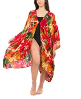 Patricia Nash Women's Short Cover Up Ruana