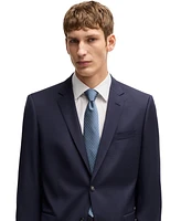 Boss by Hugo Boss Men's Jacquard Pattern Silk Blend Tie