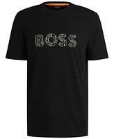 Boss by Hugo Men's Slim-Fit Logo Print Shirt