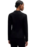Boss by Hugo Women's Stretch Fabric Extra-Slim-Fit Jacket