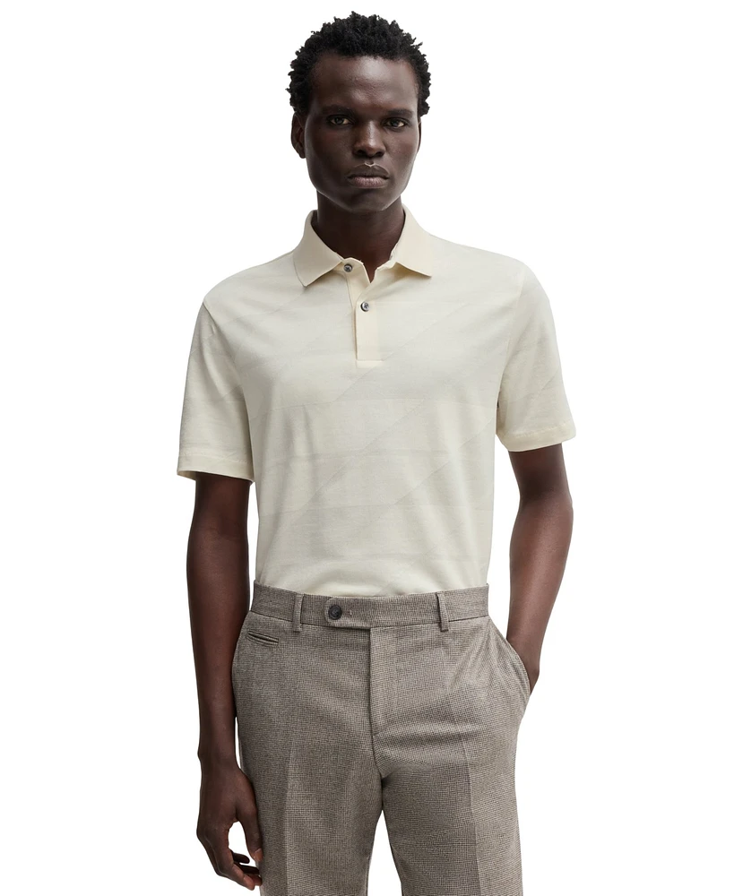 Boss by Hugo Boss Men's Jacquard Polo