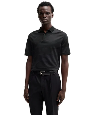 Boss by Hugo Boss Men's Jacquard Polo