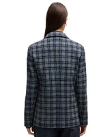 Boss by Hugo Women's Relaxed-Fit Double-Breasted Jacket