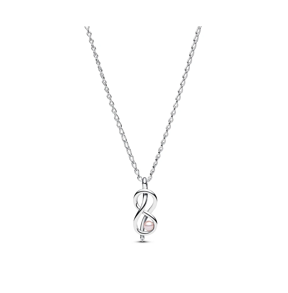 Pandora Sterling Silver Infinity Knot Collier Necklace