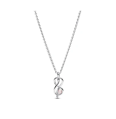 Pandora Sterling Silver Infinity Knot Collier Necklace