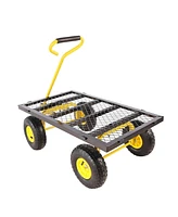 Cart Garden cart trucks make it easier to transport firewood