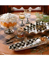 Mackenzie-Childs Courtly Check Ceramic Serving Platter