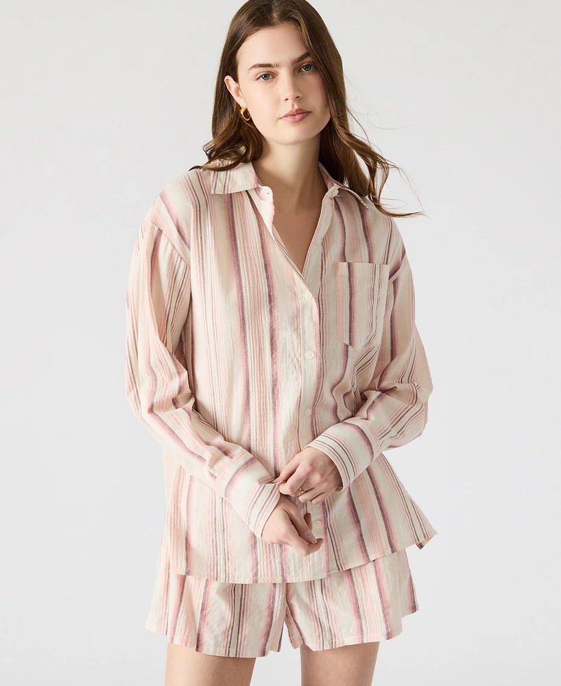Steve Madden Women's Murphy Oversized Shirt