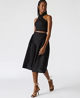 Steve Madden Women's Winnie Halter Crop Top