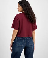 Self Esteem Juniors' Cropped Go Away T-Shirt