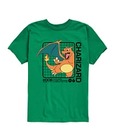 Hybrid Big Boys Pokemon Charizard Graphic Tee