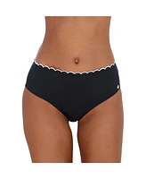 Lascana Women's Scalloped Classic Bikini Swimsuit Bottom